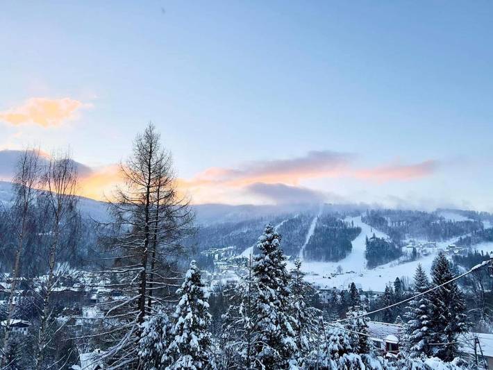 Willa dla 20 osób, z taras i sauna oraz widok, zwierzęta dozwolone w Szczyrk