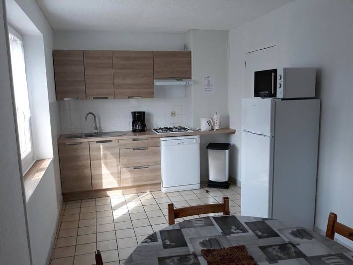 Gîte pour 4 personnes, avec vue et jardin à Saint-Laurent-sur-Mer