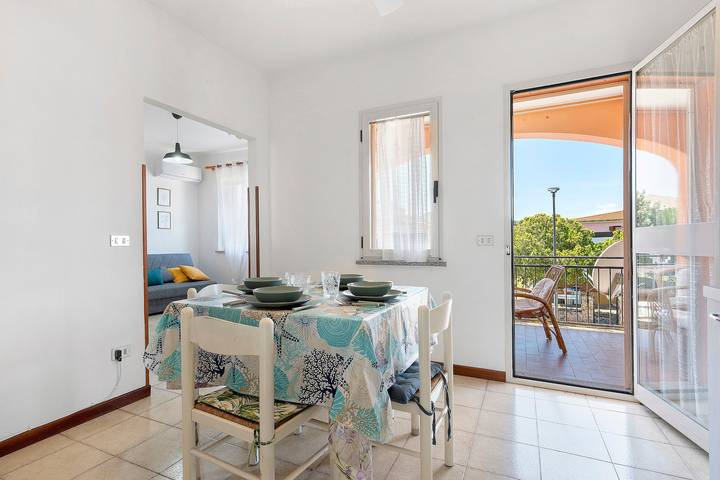Hel lägenhet, Del Corso Apartment with Private Terrace and Air Conditioning in San Teodoro, Olbia-Tempio