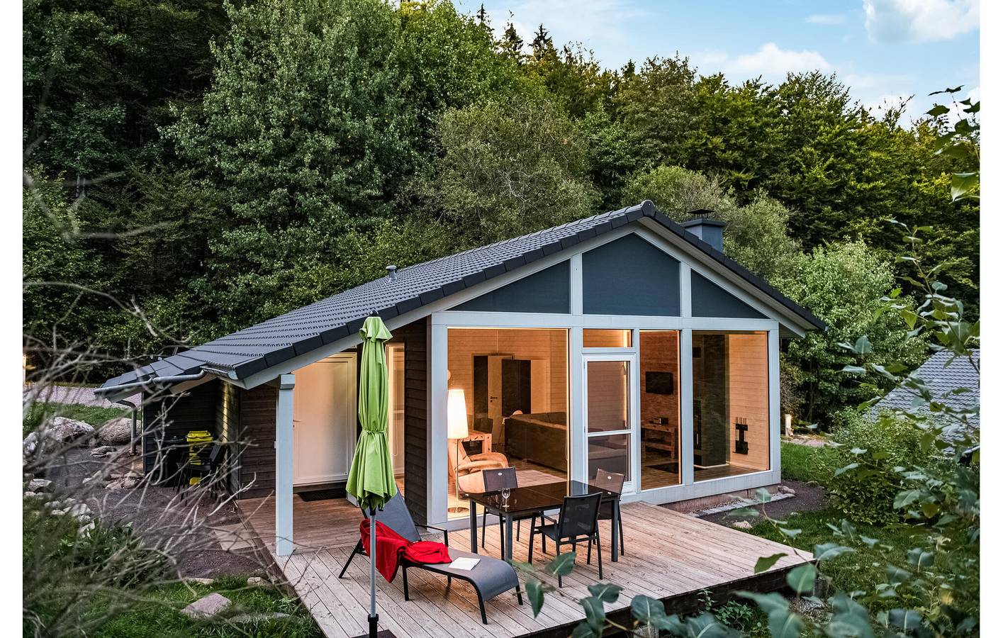 Gemütliche Wohnung mit Garten, Parkplatz und Terrasse bei Ruhla in Ruhla, Rennsteig
