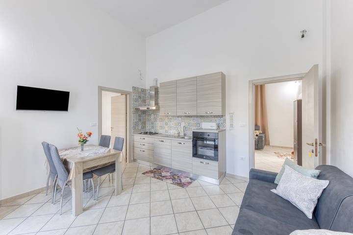 Mauricarol Residences - Carol Apartment with Private Terrace, Wi-Fi, and Air Conditioning in Presicce, Gulf of Taranto