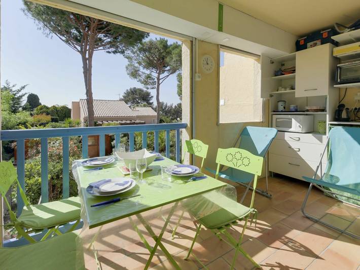 Vakantiewoning voor 3 personen, met Terras in Bandol
