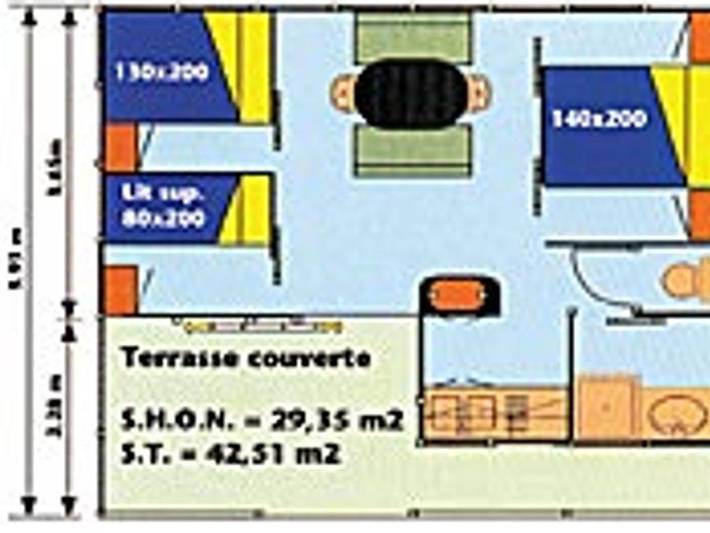 Gîte pour 6 personnes à Chille - 3