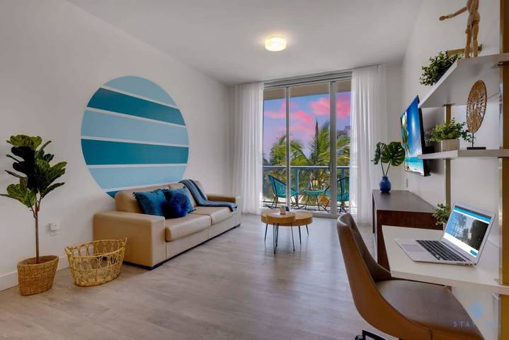 Vacation rental for 6 people, with terrace, with pets in Hollywood (FL)