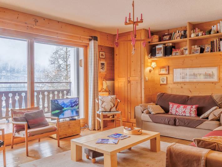 Appartement de vacances pour 4 personnes, avec Balcon et Vue à Champéry