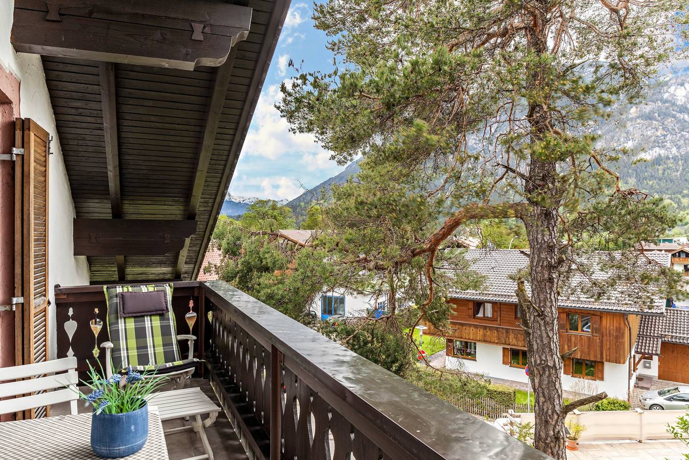 Appartement entier, Appartement confortable Wank à Garmisch avec vue sur les montagnes in Garmisch-Partenkirchen, Alpes bavaroises