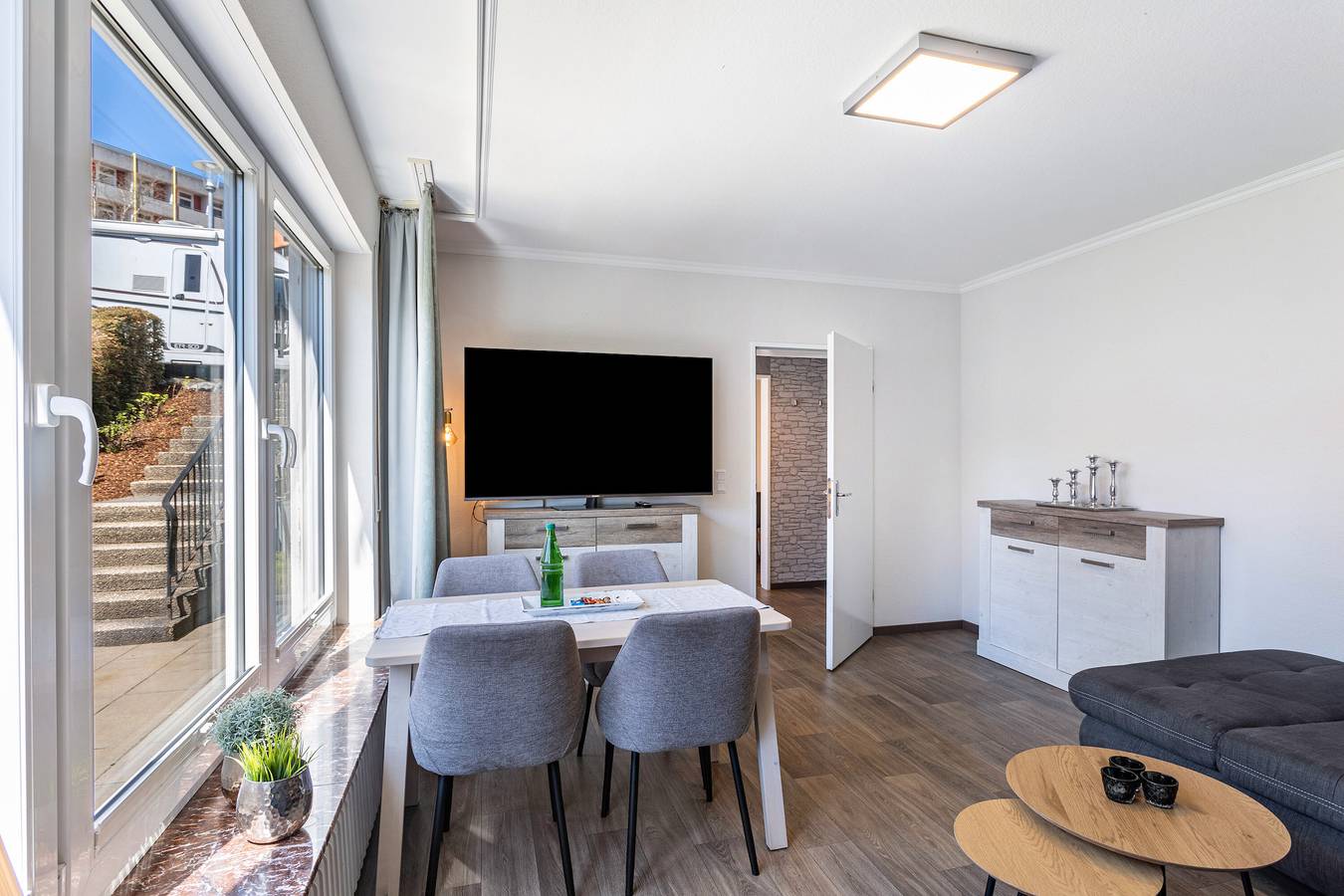 Ganze Wohnung, Ferienwohnungen Löwenstein Fewo 1 mit privater Terrasse & Garten und Wlan in Willingen, die Mittelgebirge
