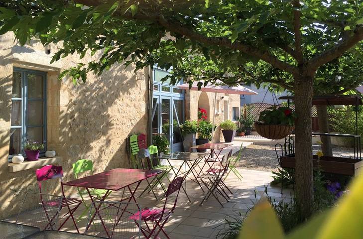 Chambre d’hôte pour 4 personnes, avec jardin et piscine