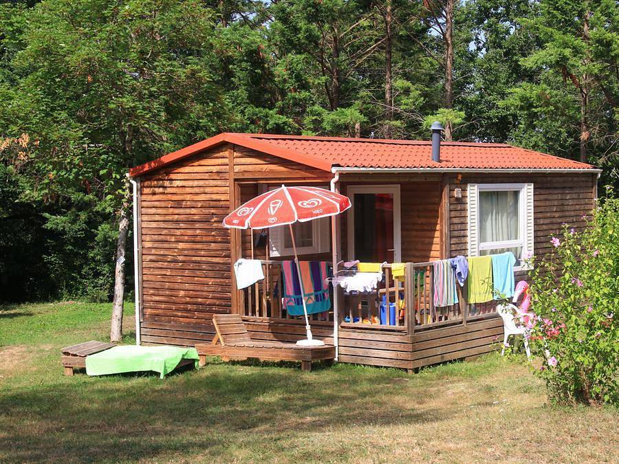 Camping La Fontaine du Roc - Mobilheim 4 personen - Mh2 Angenehm in Dévillac, Villeneuve-sur-Lot und Umgebung