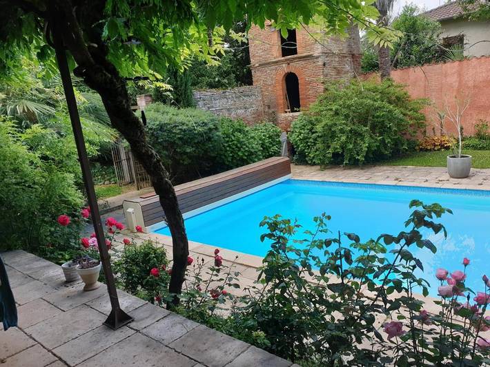 Gîte pour 2 personnes, avec jardin et vue ainsi que terrasse et piscine dans Roques Sur Garonne - 4