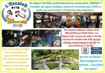 Gîte pour 7 personnes, avec jardin à Moyenmoutier