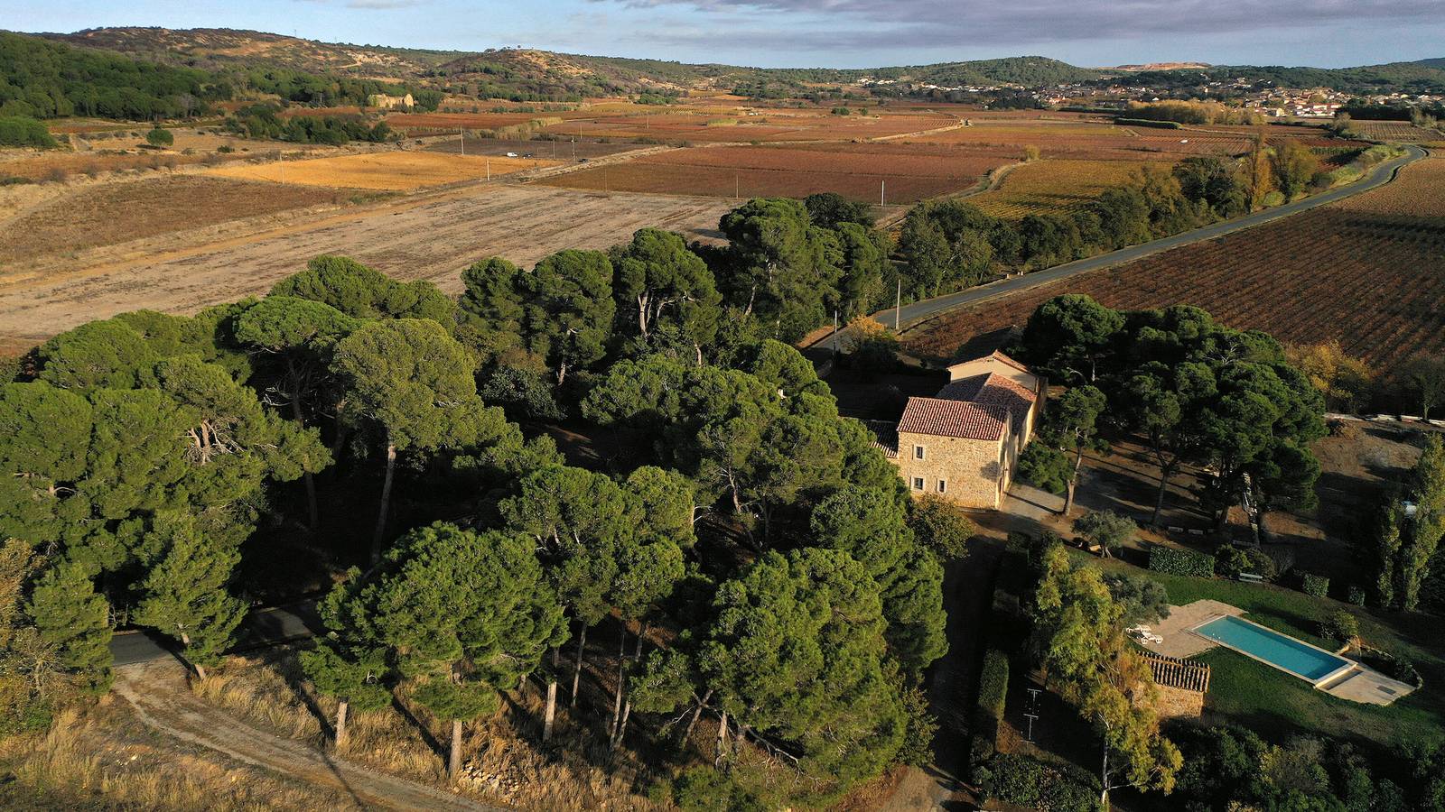 Casa de Vacaciones 'Mas Vitícola a 10 Min de Narbona' con Piscina Privada in Bizanet, Region de Narbonne