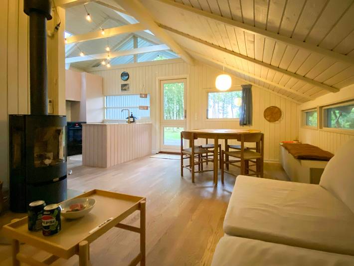 Ferieudlejning for 4 personer, med Terrasse i Morsø