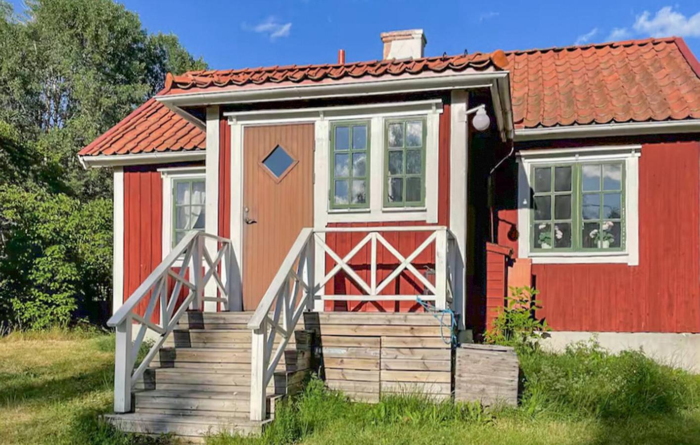 Vakantiehuis voor 4 personen met terras in Stockholm en omgeving