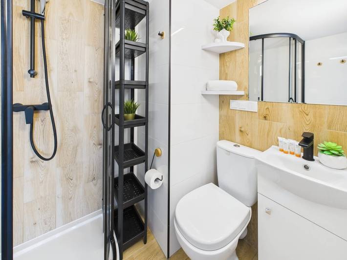 Gîte pour 2 personnes, avec balcon/terrasse, adapté aux familles à Varsovie - 4