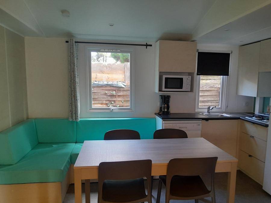 Camping La Bolée d'Air - Mobilhome 8 personas - Quatro - 4 dormitorios 2 cuartos de ducha in Saint-Vincent-sur-Jard, Vandea