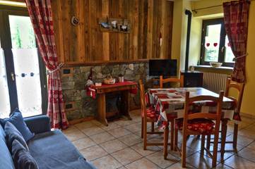 Cottage pour 4 personnes, avec jardin et vue à Bionaz