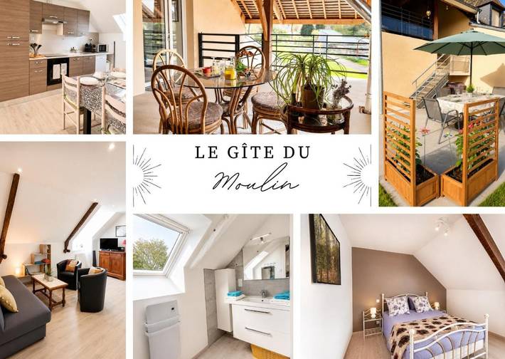 Location de vacances pour 5 personnes, avec Balcon et Terrasse ainsi que Jardin et Vue à Tréhorenteuc