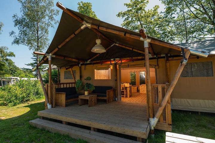 Camping für 8 Personen, mit Terrasse und Balkon/Terrasse in Overijssel - 3