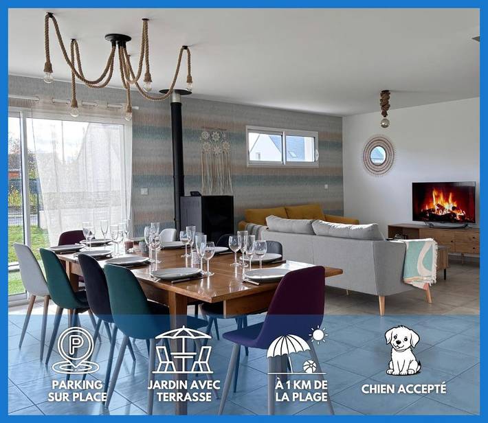 Casa de vacaciones para 10 personas, con jardín y vistas, Se admiten mascotas - 1