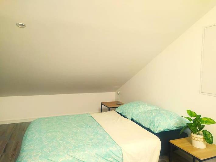 Appartement de vacances pour 2 personnes, avec jardin