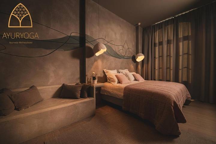 Hôtel pour 2 personnes, avec Terrasse et Jacuzzi ainsi que Jardin et Sauna à Wortegem-Petegem