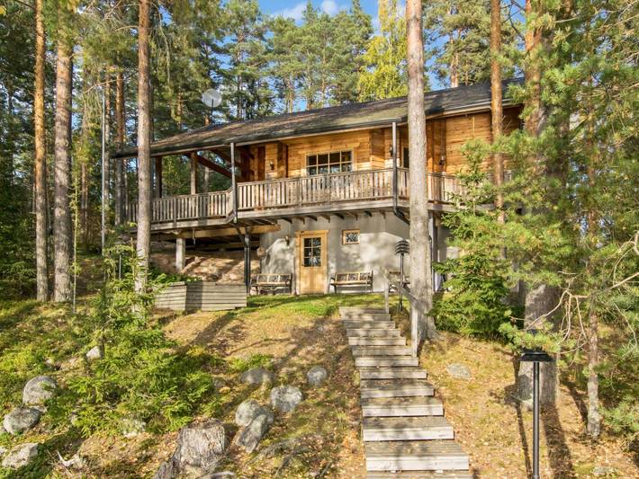 Dom dla 8 osób, z Balkon i Sauna w Finlandia