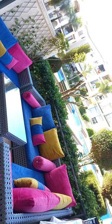 Gîte pour 5 personnes, avec jardin et bassin pour enfant ainsi que piscine et vue dans Mansouria