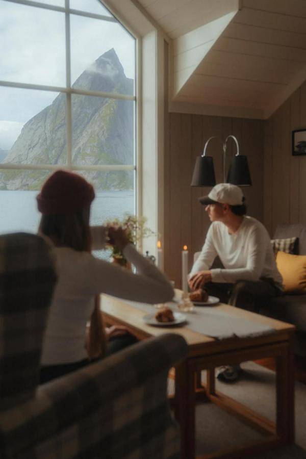 Gîte pour 12 personnes, avec sauna ainsi que jacuzzi et terrasse dans Moskenes - 3