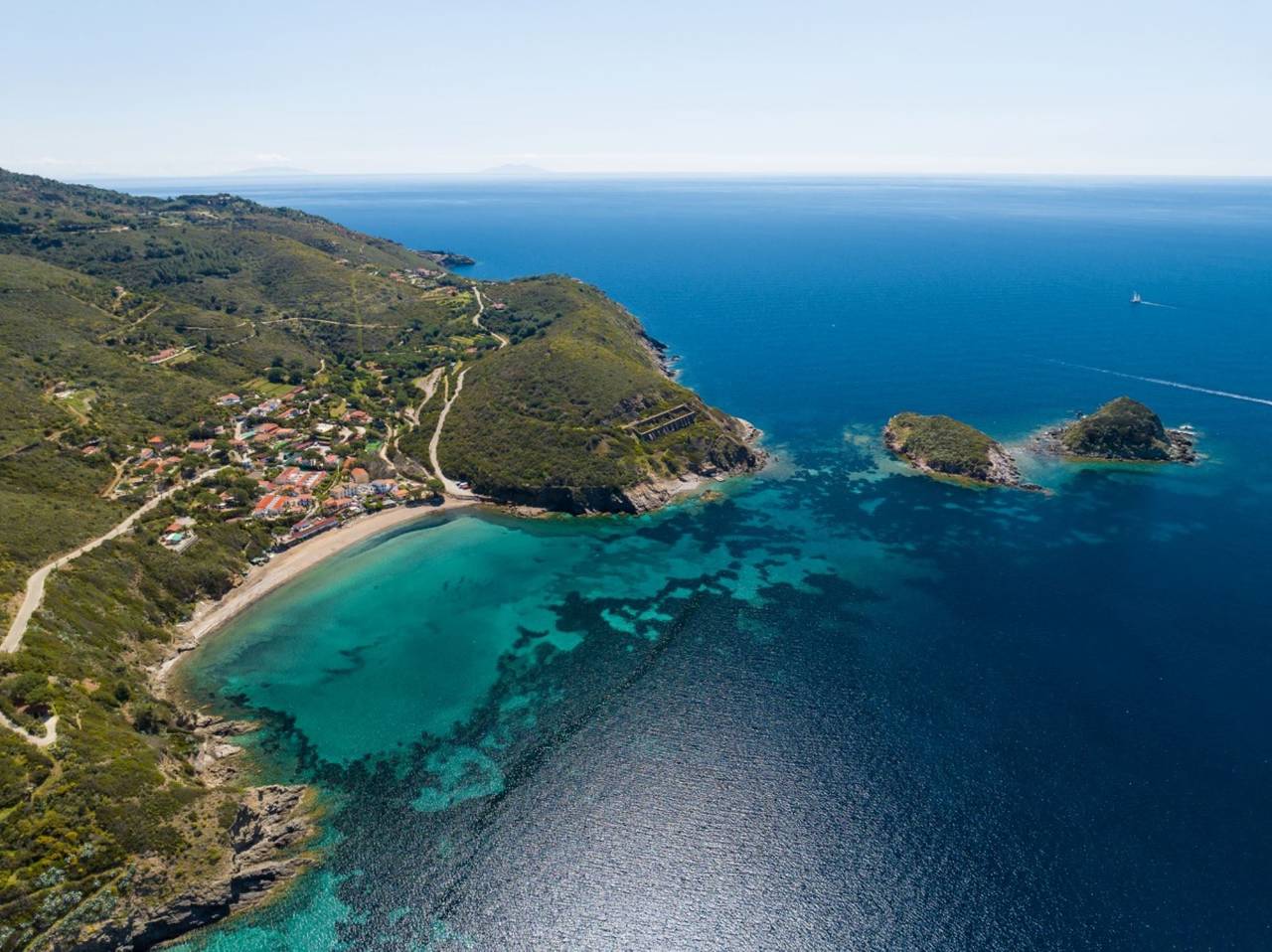 Ganze Ferienwohnung, Ferienwohnung für 6 Personen mit Terrasse in Innamorata, Elba