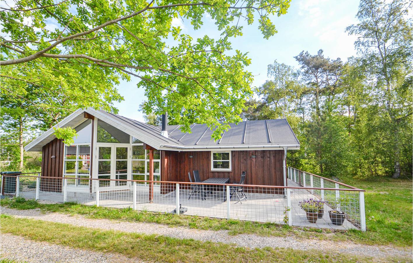 Ferienhaus für 6 Personen mit Terrasse in Grenå Strand, Grenaa