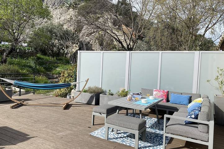 Appartement de vacances pour 3 personnes, avec jardin et terrasse à Cavaillon
