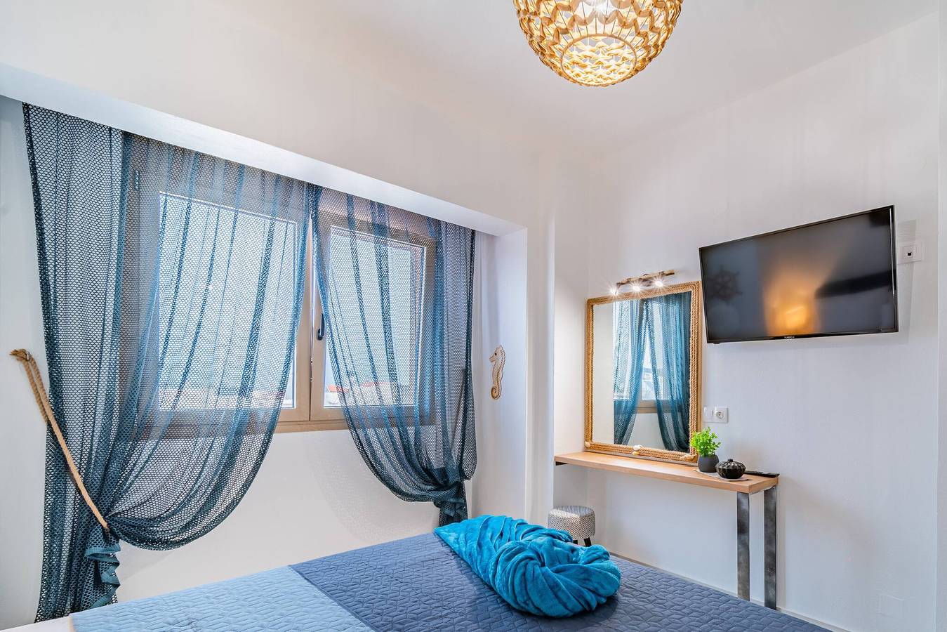 Geheel appartement, Vakantieappartement voor 3 personen met balkon in Malia, Iraklio-Heraklion en omgeving