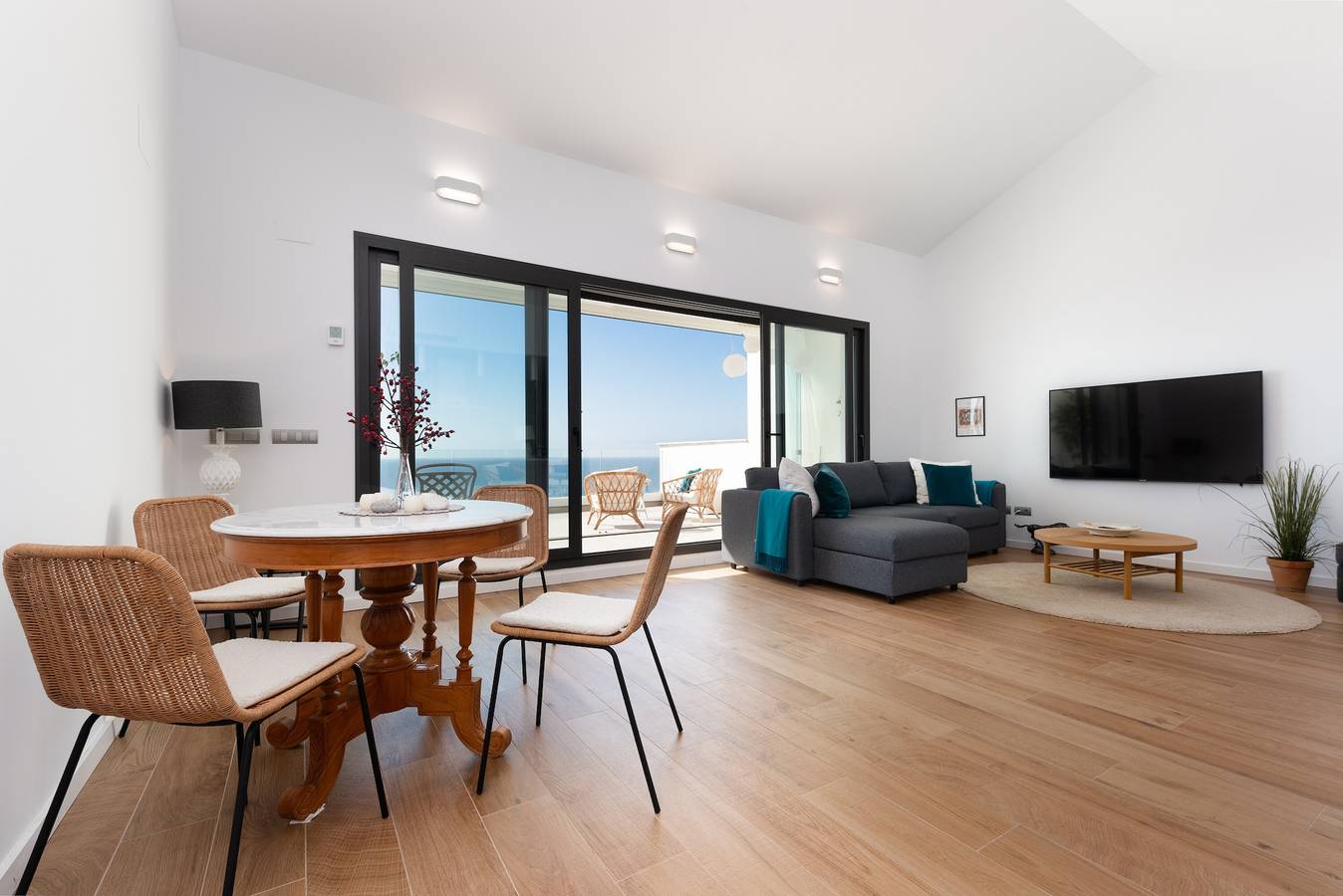 Appartement entier, Appartement 'Apartamento Links Il' avec vue sur la mer, Wi-Fi et climatisation in Playa de La Alcaidesa, San Roque