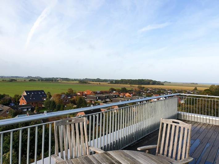 Luxus-Ferienhaus für 4 Personen, mit Terrasse und Sauna sowie Ausblick in Wangerland