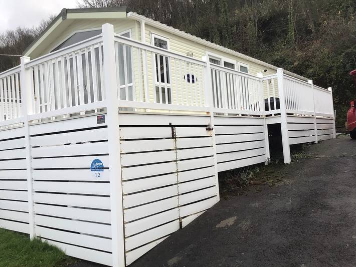 Holiday rental for 5 people, with Ocean view and Balcony as well as Garden in Cardigan Bay