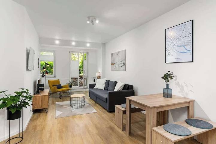 Ferienwohnung für 4 Personen, mit Balkon in Bremer Freimarkt