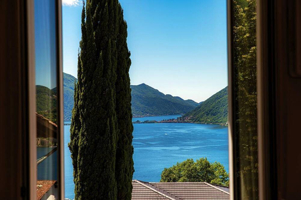 Ganze Wohnung, Schönes Zwei-Zimmer-Apartment mit Balkon und Seeblick (Dream Lake 3) in Lugano, Luganersee