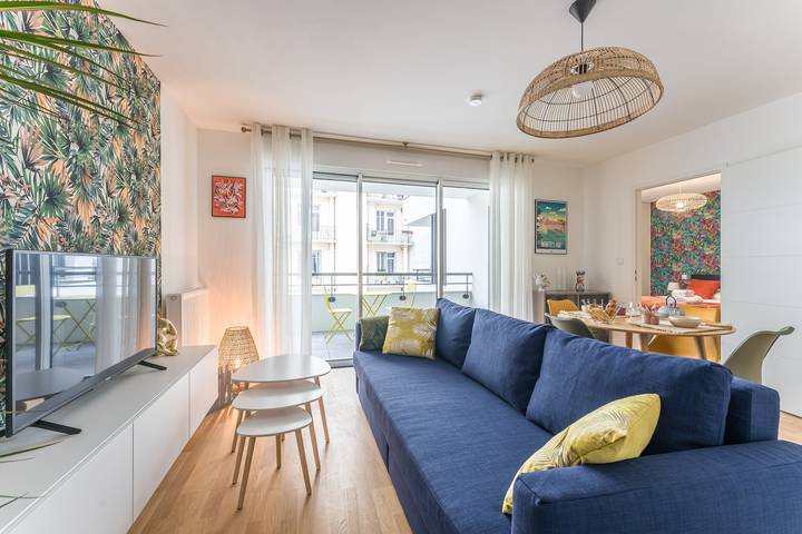 Appartement de vacances pour 3 personnes, avec terrasse