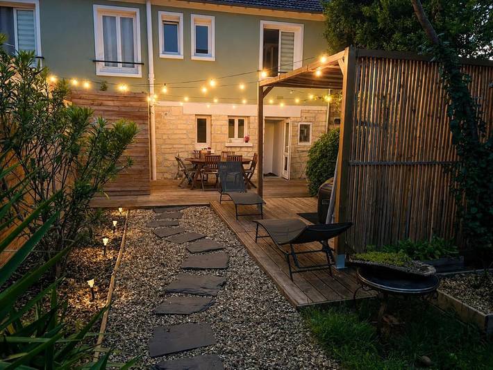 Apartamento de vacaciones para 6 personas, con jardín - 1
