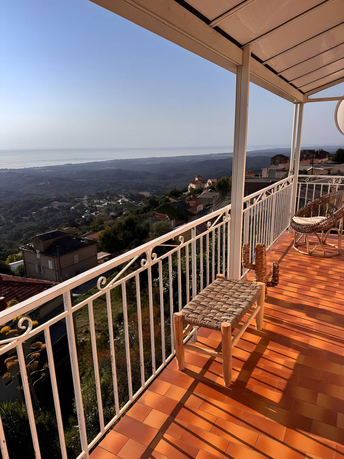 Villa confortable avec Vue Mer exceptionnelle, Terrasse Privée et Wi-Fi in Cervione, Arrondissement de Corte