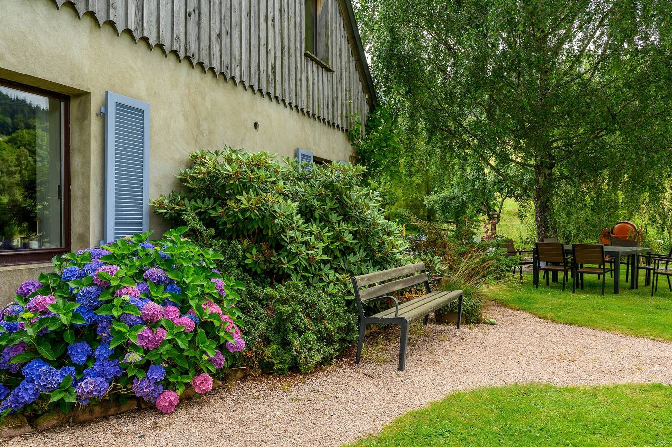 Appartement entier, Appartement "Lodjadis" avec vue sur les montagnes, jardin privé et Wi-Fi in Labaroche, Parc naturel régional des Ballons des Vosges