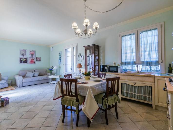 Appartement de vacances pour 4 personnes, avec jardin