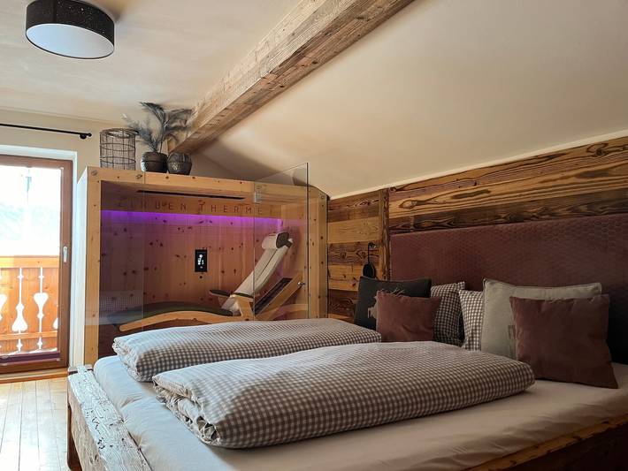 Ferienwohnung für 3 Personen, mit Balkon und Terrasse sowie Garten und Sauna in Ehrwald - 4