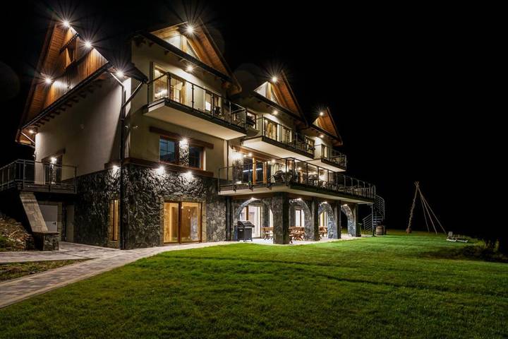Bed & breakfast dla 3 osób, z Taras i Ogród oraz Sauna i Widok w Kamesznica