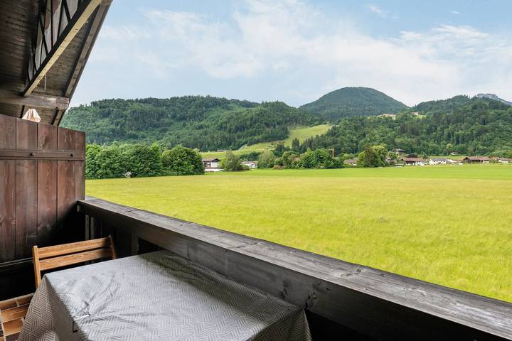 Ganzes Studio, Studio-Apartment 'Brünnsteinblick' mit Bergblick und Balkon in Oberaudorf, Bayerische Alpen