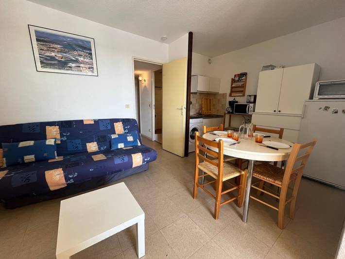 Chalet pour 5 personnes, avec piscine et terrasse, animaux acceptés à Gruissan - 4