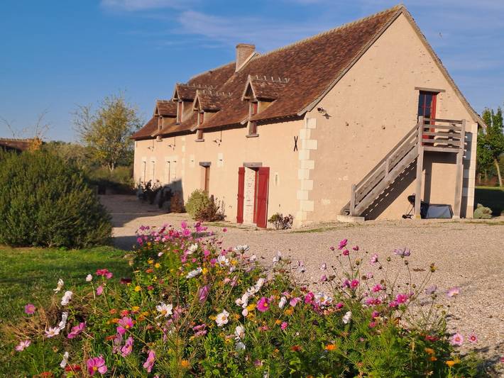 Maison de vacances pour 10 personnes, avec jardin dans Indre