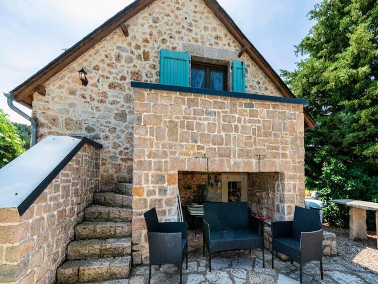 Appartement entier, Gîte de France 8 personnes in La Canourgue, Parc national des Cévennes