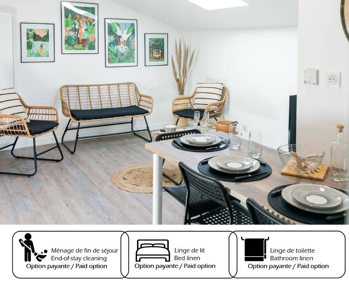 Appartement entier, Saint-Gilles-Croix-de-Vie, Charmant appartement 4pers 'O Mercado' in Saint-Gilles-Croix-de-Vie, Vallée de la Loire